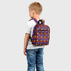 Детский рюкзак Разноцветное животное, цвет: 3D-принт — фото 2