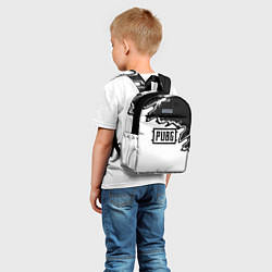 Детский рюкзак PUBG абстракцион гейм шутер, цвет: 3D-принт — фото 2