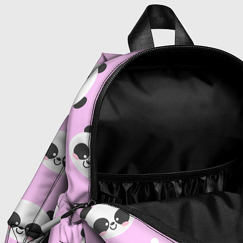 Детский рюкзак Милая улыбающаяся панда / 3D-принт – фото 4