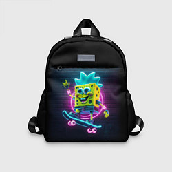 Детский рюкзак Sponge Bob on a skateboard, цвет: 3D-принт