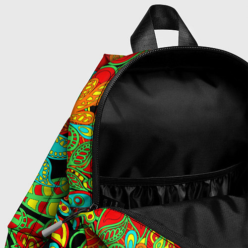 Детский рюкзак Индийский этнический орнамент пейсли / 3D-принт – фото 4