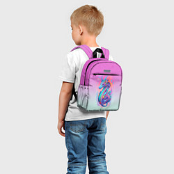 Детский рюкзак Funny dragon - ai art, цвет: 3D-принт — фото 2