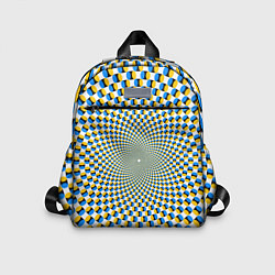 Детский рюкзак Оптическая иллюзия арт, цвет: 3D-принт