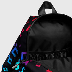 Детский рюкзак JoJos Bizarre битво лого неон, цвет: 3D-принт — фото 2