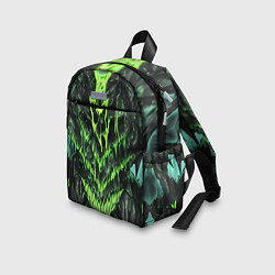 Детский рюкзак Green slime, цвет: 3D-принт — фото 2