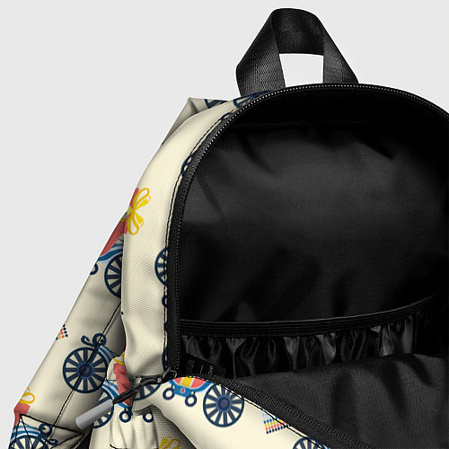 Детский рюкзак Подарок на карете и ромб / 3D-принт – фото 4