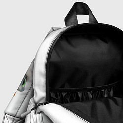 Детский рюкзак Милый дракончик, в шапке деда мороза, цвет: 3D-принт — фото 2