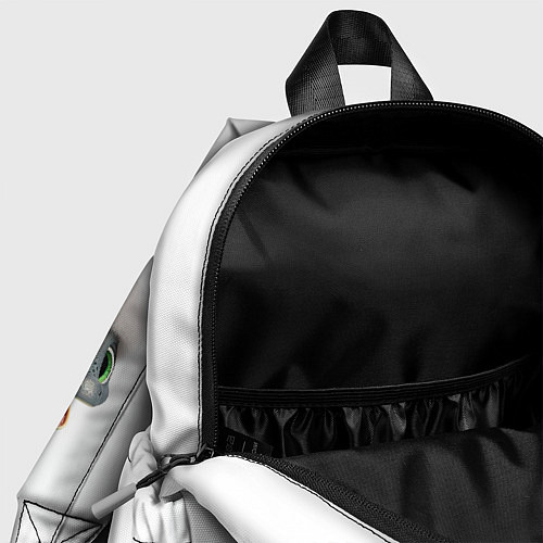 Детский рюкзак Милый дракончик, в шапке деда мороза / 3D-принт – фото 4