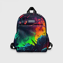 Детский рюкзак Яркие пятна абстракции, цвет: 3D-принт