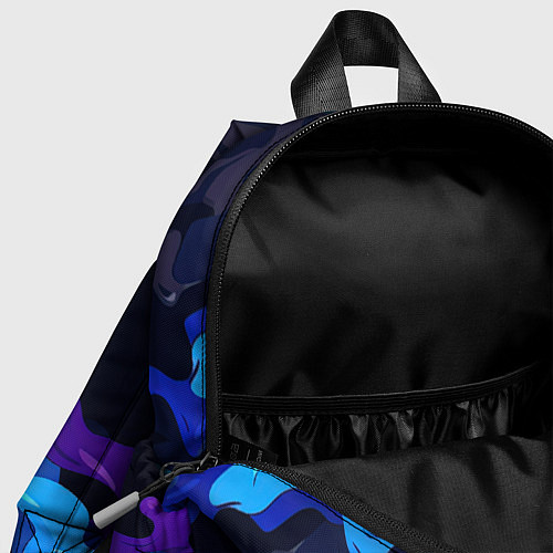 Детский рюкзак Камуфляж из разноцветных красок / 3D-принт – фото 4