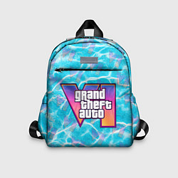 Детский рюкзак GTA 6 басейн, цвет: 3D-принт