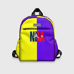 Детский рюкзак NBA sport полосы, цвет: 3D-принт