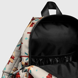 Детский рюкзак Елочный узор, цвет: 3D-принт — фото 2
