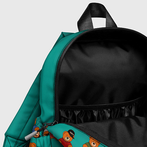 Детский рюкзак Слово пацана: мишки-персонажи / 3D-принт – фото 4