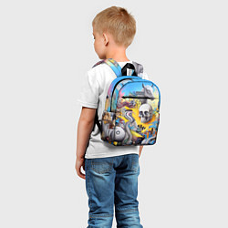 Детский рюкзак Урбанистический сон - сюрреализм, цвет: 3D-принт — фото 2