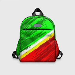 Детский рюкзак Расцветка Зеленоградского флага, цвет: 3D-принт