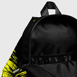 Детский рюкзак Cyberpunk 2077 краски на чёрном, цвет: 3D-принт — фото 2