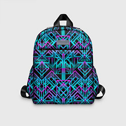 Детский рюкзак Узор в стиле ар-деко, цвет: 3D-принт