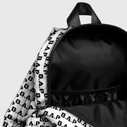 Детский рюкзак BAP kpop steel pattern / 3D-принт – фото 4