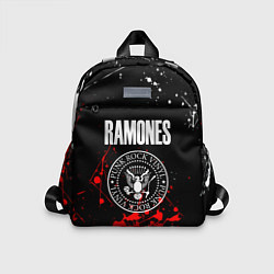 Детский рюкзак Ramones краски метал группа