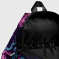 Детский рюкзак Neon Japanese dragon - irezumi, цвет: 3D-принт — фото 2