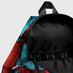 Детский рюкзак Взрыв камне абстракция, цвет: 3D-принт — фото 2