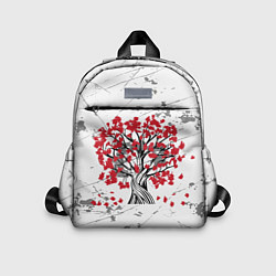 Детский рюкзак Цветущее дерево, цвет: 3D-принт