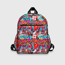Детский рюкзак Hip Hop Graffiti, цвет: 3D-принт