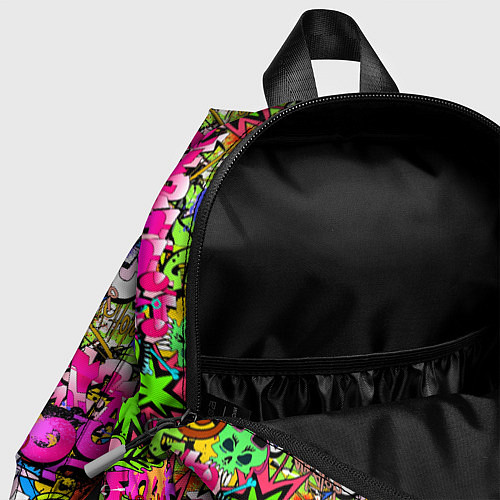 Детский рюкзак Hip Hop Graffiti / 3D-принт – фото 4