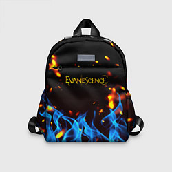 Детский рюкзак Evanescence огонь рок группа, цвет: 3D-принт