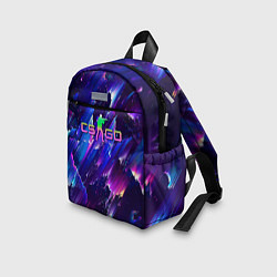 Детский рюкзак Counter Strike go - neon, цвет: 3D-принт — фото 2