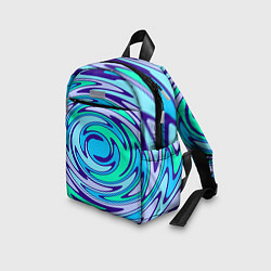 Детский рюкзак Круговорот неоновый, цвет: 3D-принт — фото 2