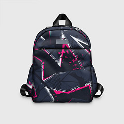 Детский рюкзак Графические зигзаги, цвет: 3D-принт