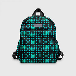 Детский рюкзак Неоновый светящийся, цвет: 3D-принт