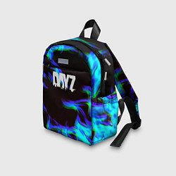 Детский рюкзак Dayz огонь синий, цвет: 3D-принт — фото 2