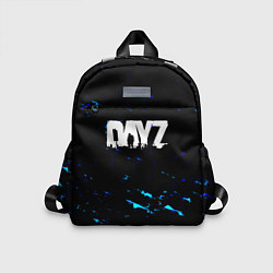 Детский рюкзак Dayz текстура краски голубые, цвет: 3D-принт