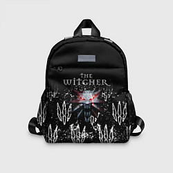 Детский рюкзак Ведьмак лого текстура