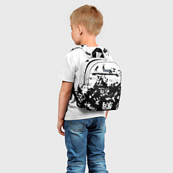 Детский рюкзак Аниме логотипы краски, цвет: 3D-принт — фото 2