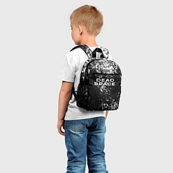 Детский рюкзак Мёртвый космос брызги красок, цвет: 3D-принт — фото 2