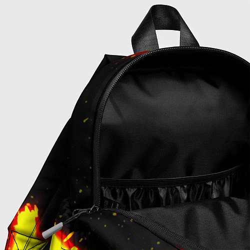 Детский рюкзак Stalker огненные краски / 3D-принт – фото 4