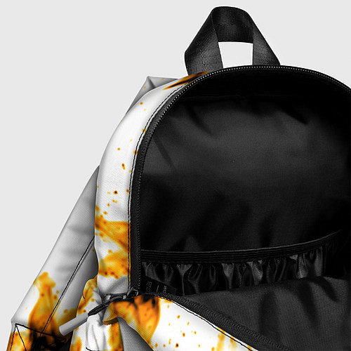 Детский рюкзак Opel огонь текстура / 3D-принт – фото 4