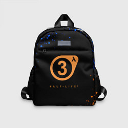 Детский рюкзак Half life краски текстура брызги, цвет: 3D-принт
