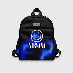 Детский рюкзак Nirvana flame ghost steel, цвет: 3D-принт