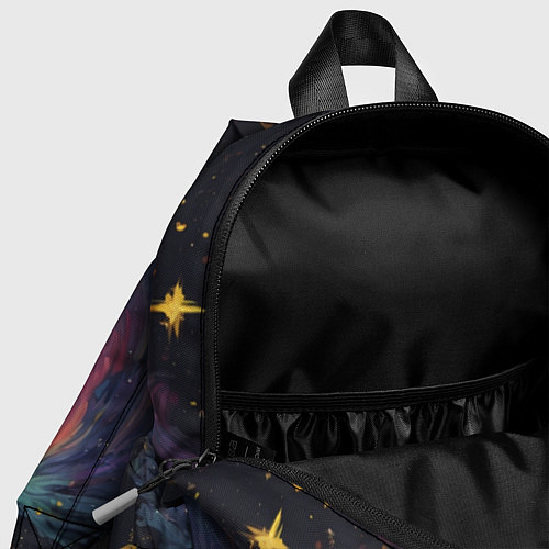 Детский рюкзак Звездный вихрь абстрактная живопись / 3D-принт – фото 4