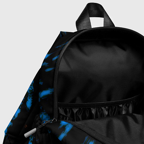 Детский рюкзак Linkin park холодные краски / 3D-принт – фото 4