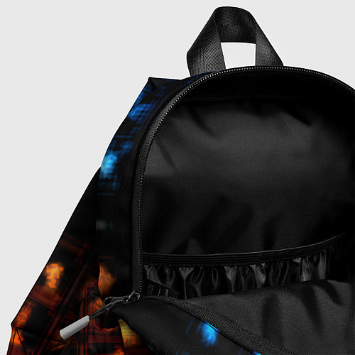 Детский рюкзак Портал x Халва текстура / 3D-принт – фото 4