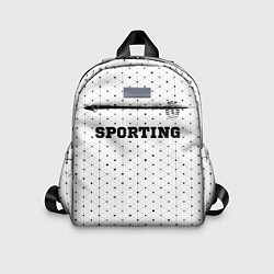 Детский рюкзак Sporting sport на светлом фоне посередине