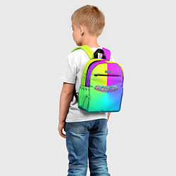 Детский рюкзак Палитра чикен ган, цвет: 3D-принт — фото 2