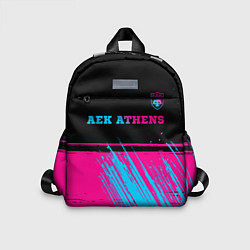 Детский рюкзак AEK Athens - neon gradient посередине