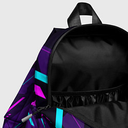 Детский рюкзак Counter-Strike 2 neon gaming, цвет: 3D-принт — фото 2
